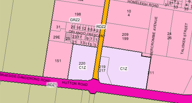 Zones are depicted on maps and defined in planning scheme or local environmental plan ordinances
